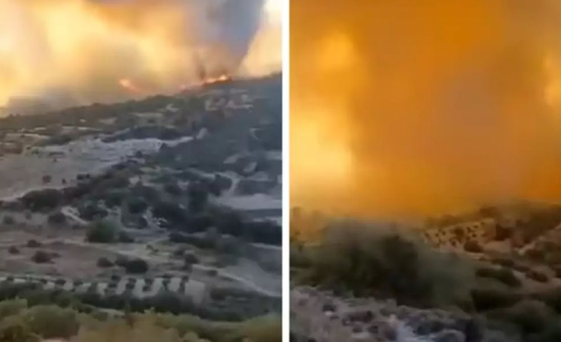 φωτιά Πάφος Κύπρου