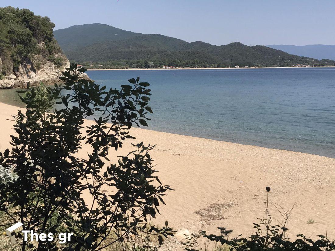 Παραλία Συκιά Ολυμπιάδα Χαλκιδική θάλασσα μπάνιο καλοκαίρι διακοπές Beach Chalkidiki Olympiada Sykia