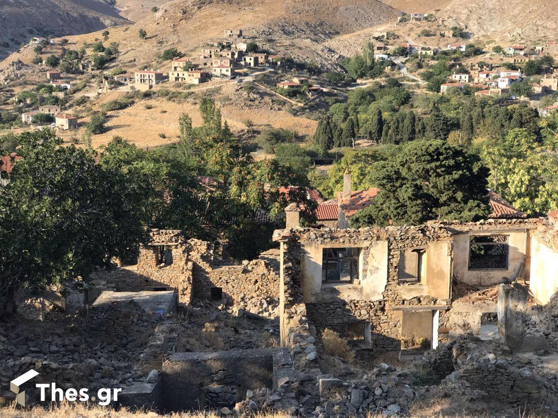 Σχοινούδι χωριό Ιμβρος εγκαταλελειμμένα σπίτια