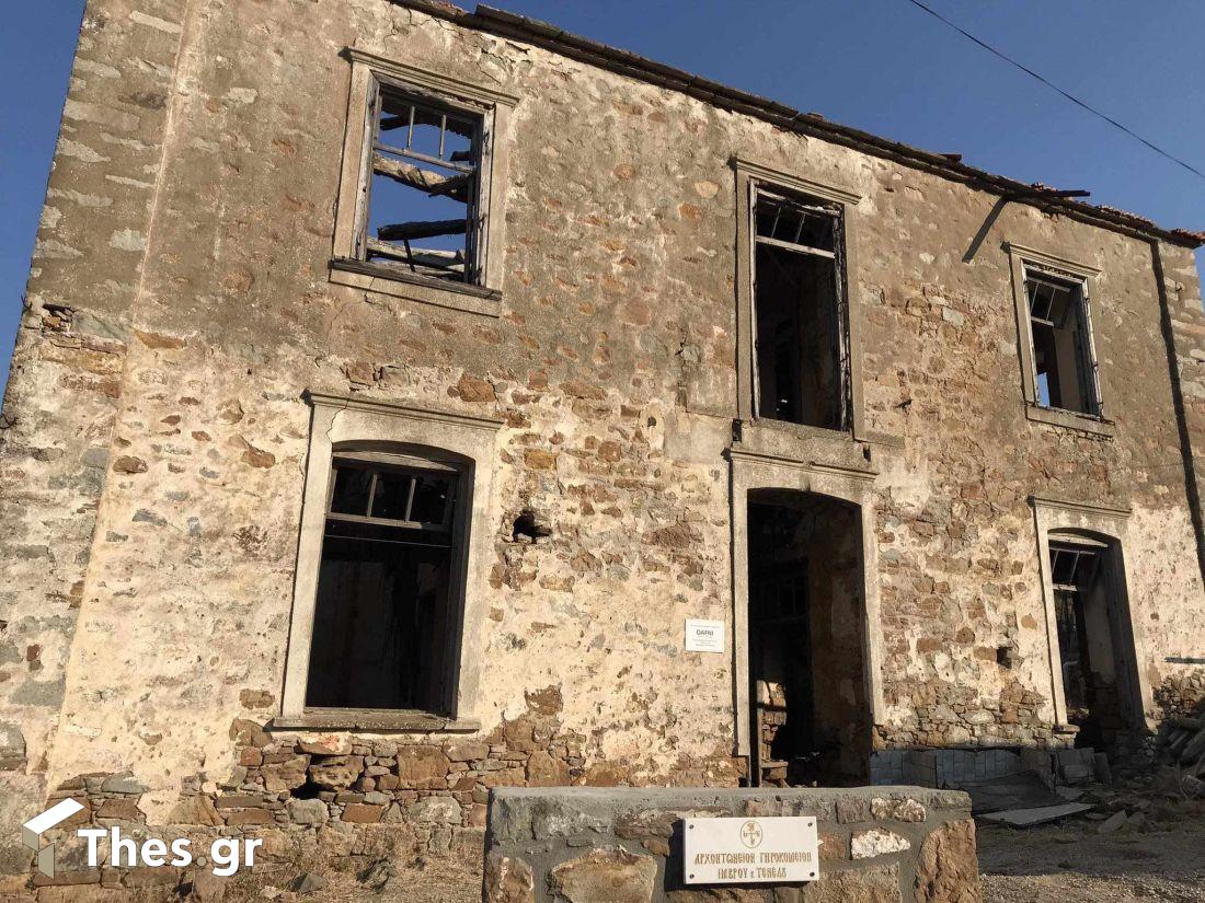 Σχοινούδι χωριό Ιμβρος εγκαταλελειμμένα σπίτια