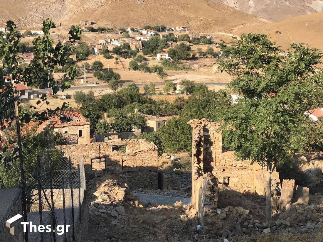 Σχοινούδι χωριό Ιμβρος εγκαταλελειμμένα σπίτια
