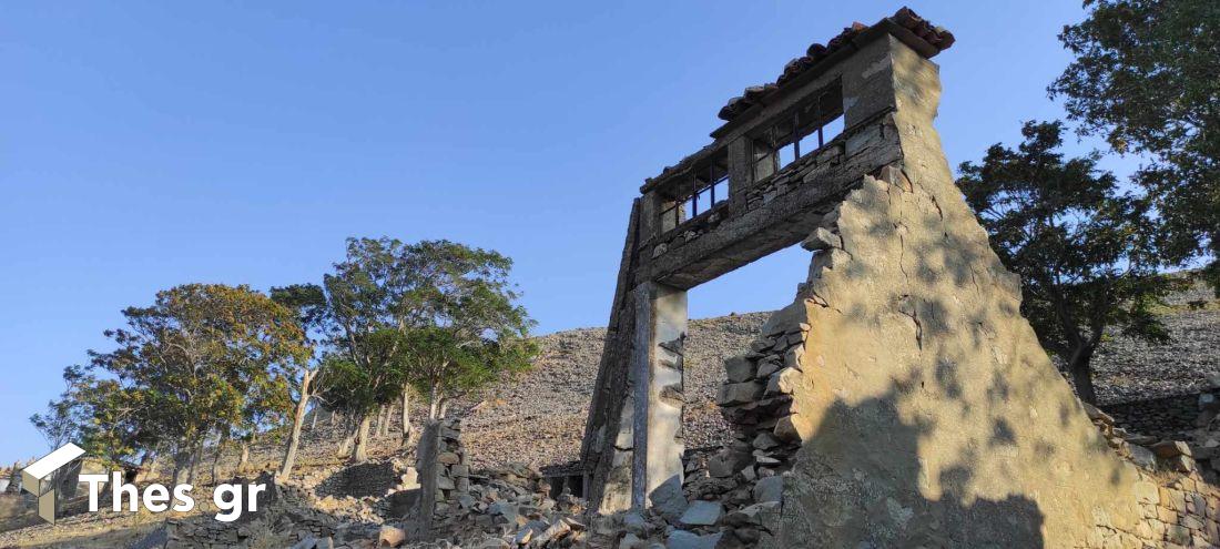 Σχοινούδι χωριό Ιμβρος εγκαταλελειμμένα σπίτια