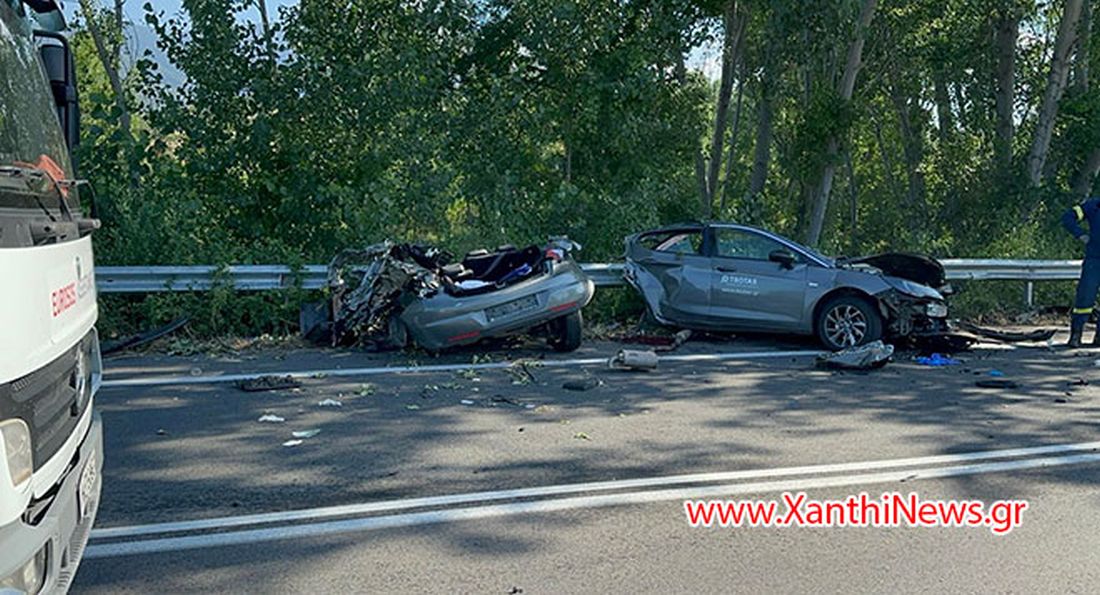 Ξάνθη τροχαίο