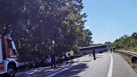 Ξάνθη: Μόλις 20-25 ετών οι τέσσερις νεαροί που σκοτώθηκαν στη σύγκρουση ΙΧ με λεωφορείο