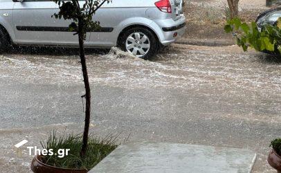 καιρός βροχή Κωνσταντινουπολίτικα Θεσσαλονίκη