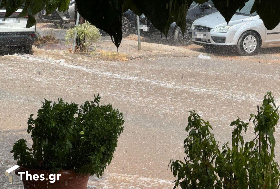 καιρός βροχή Κωνσταντινουπολίτικα Θεσσαλονίκη