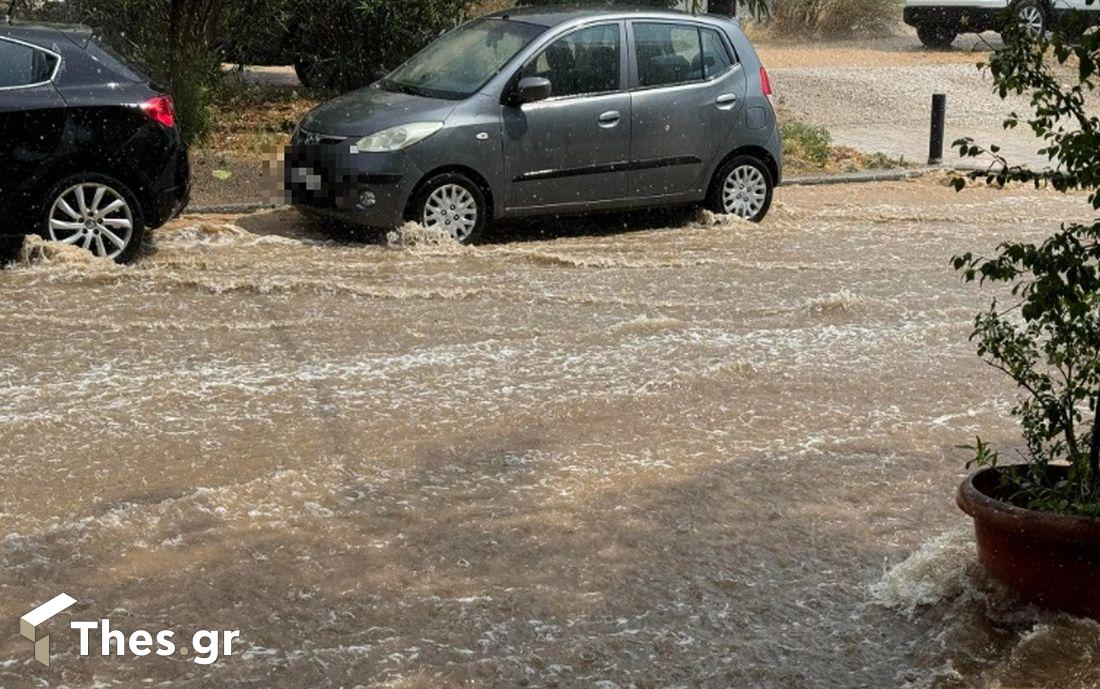 καιρός βροχή Κωνσταντινουπολίτικα Θεσσαλονίκη