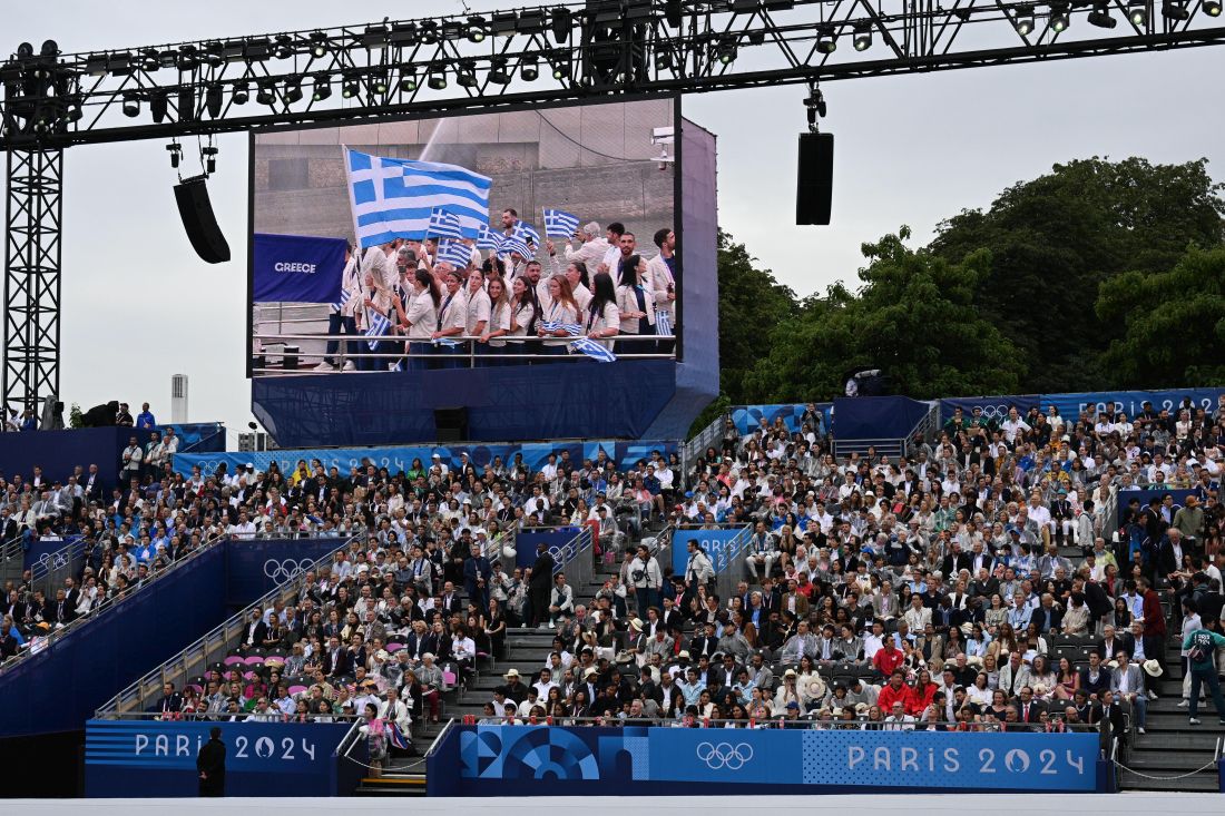 Ολυμπιακοί Αγώνες 2024 τελετή έναρξης