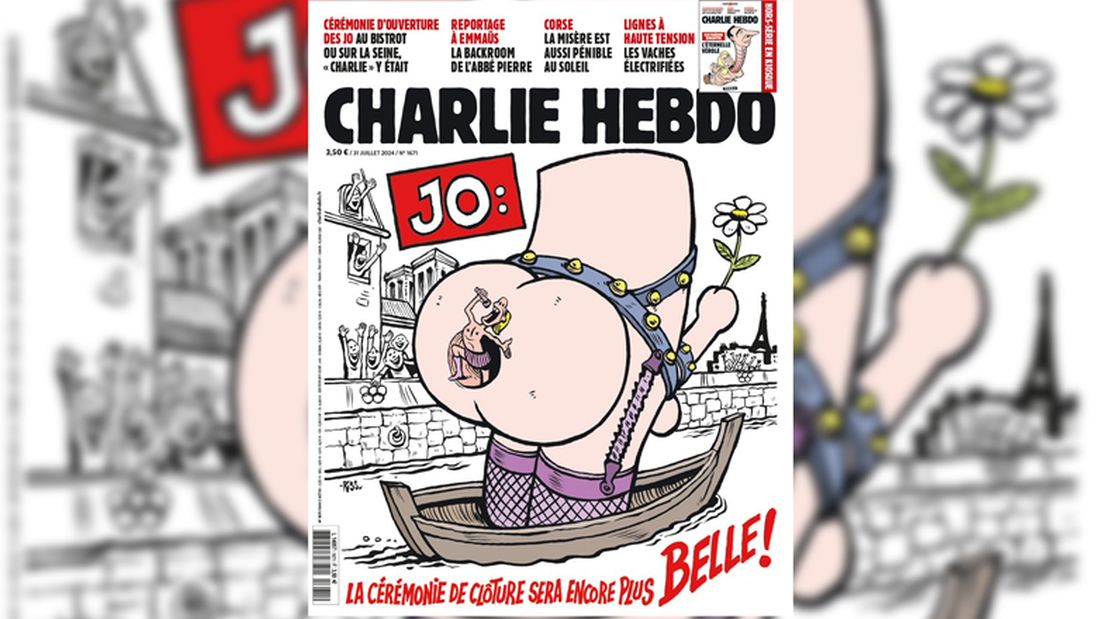 Ολυμπιακοί Αγώνες 2024 Charlie Hebdo