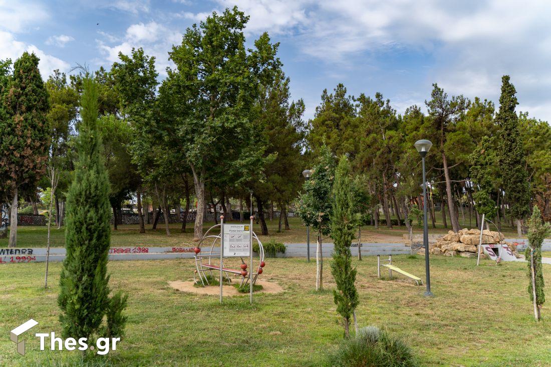 Θεσσαλονίκη Πάρκο Νέας Ελβετίας ανάσες δροσιάς αναψυχή