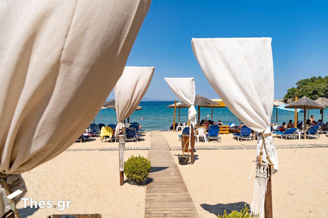Beach bar- Εστιατόριο «Μπαλκονάκι» παραλία Βίνα Ολυμπιάδα Χαλκιδική