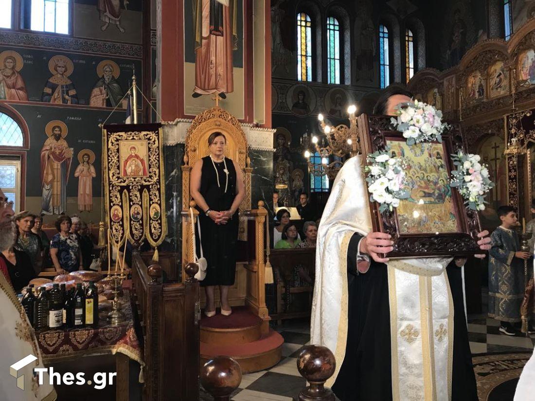 Σίνδος Θεσσαλονίκης πανηγύρι παραμονή Δεκαπενταύγουστου
