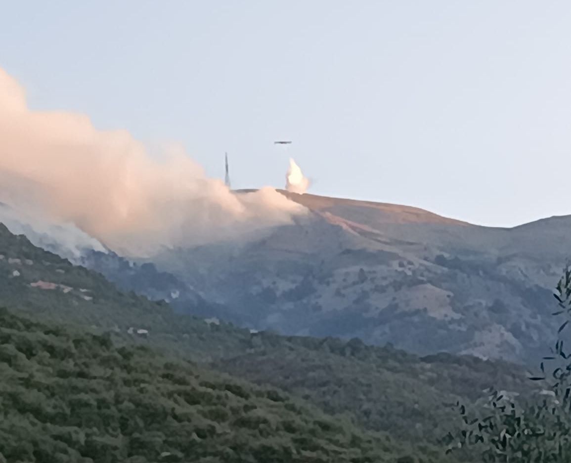 φωτιά Παγγαίο Ορος Καβάλα