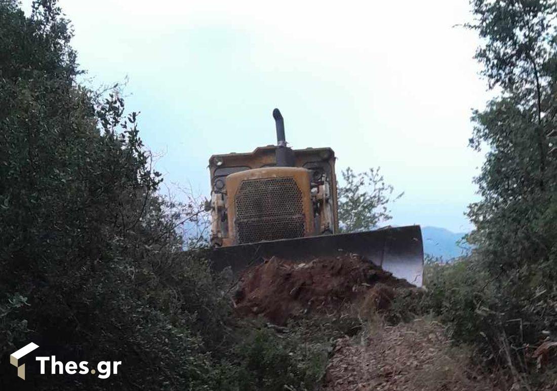 φωτιά Παγγαίο Ορος