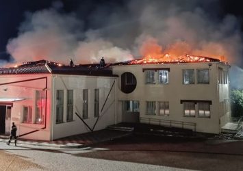 Σέρρες: Μεγάλες ζημιές από φωτιά στο σχολείο στο Νέο Σούλι
