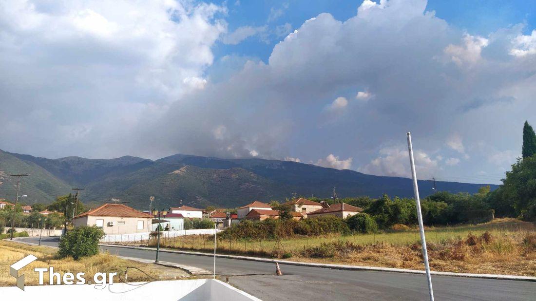 φωτιά Παγγαίο Ορος εικόνα από Ηλιοκώμη