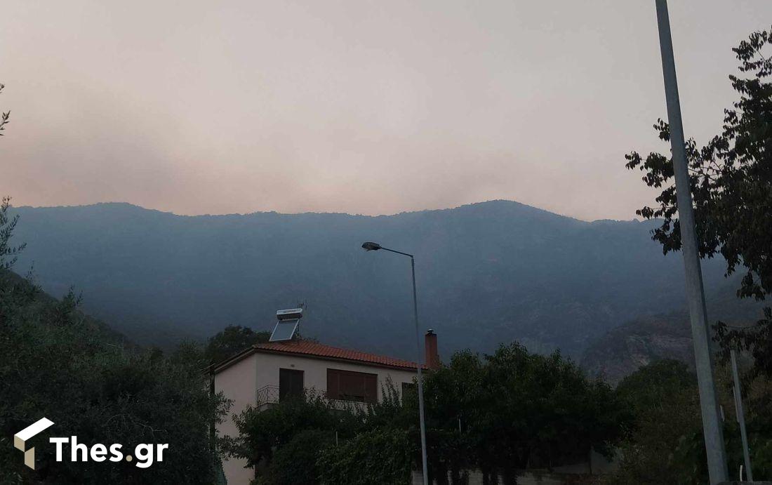 Παγγαίο Ορος φωτιά Μεσορόπη