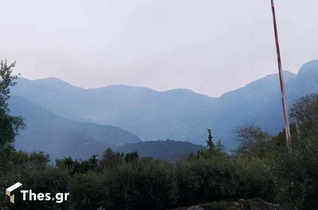Παγγαίο Ορος φωτιά Μεσορόπη