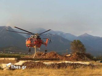 Φωτιά στο Παγγαίο: Σε κατάσταση έκτακτης ανάγκης Πολιτικής Προστασίας Πλατανότοπος και Μεσορόπη του δήμου Παγγαίου