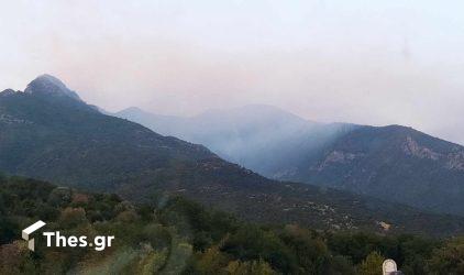 Φωτιά στο Παγγαίο: Η λύτρωση ήρθε από τη βροχή – Περιορίστηκαν σημαντικά οι εστίες (ΦΩΤΟ)