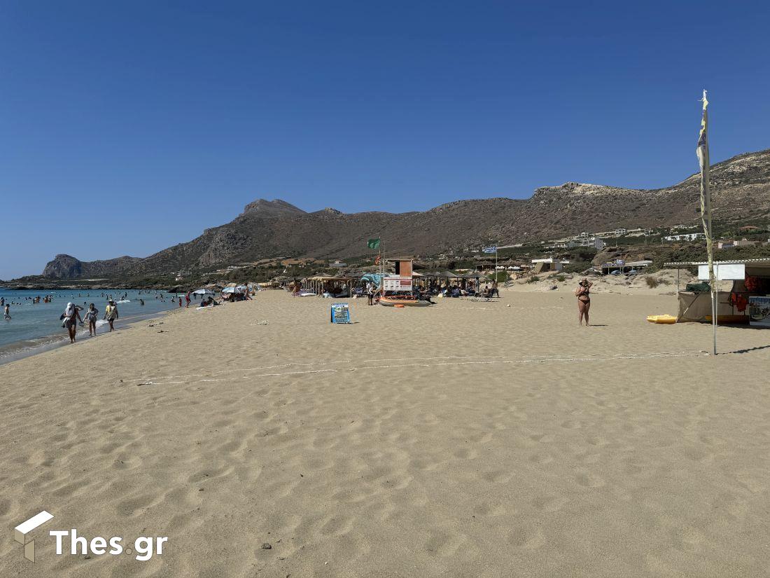 Φαλάσαρνα παραλία Κρήτη θάλασσα καλοκαίρι διακοπές