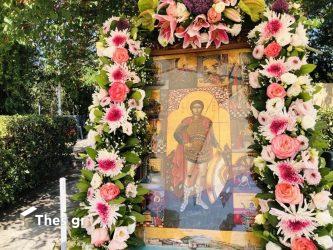 Θεσσαλονίκη: Τίμησαν τον Αγιο Φανούριο στα Πεύκα (ΒΙΝΤΕΟ & ΦΩΤΟ)