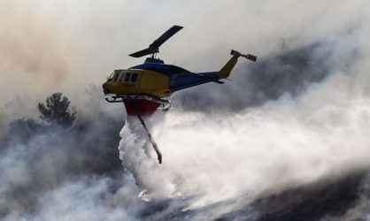 Φωτιά σε δασική έκταση στις Σέρρες – Οι φλόγες καίνε κοντά σε πεδίο βολής