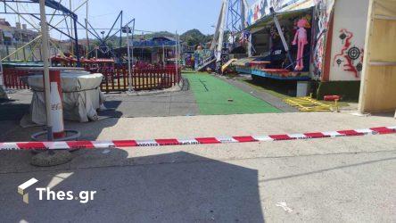 Χαλκιδική: Τρισάγιο στο μοιραίο λούνα παρκ στο Πευκοχώρι (ΒΙΝΤΕΟ)