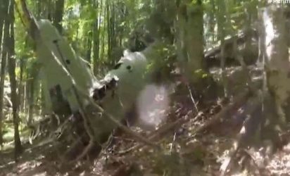 Δράμα: Μαχητικό αεροσκάφος εντοπίστηκε 77 χρόνια μετά την πτώση του στο δάσος Φρακτού