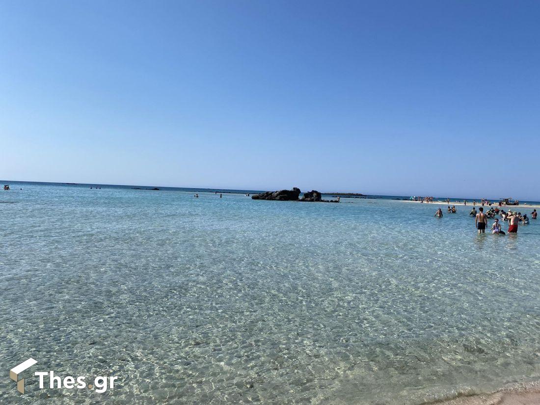 παραλία Ελαφονήσι Χανιά Κρήτη