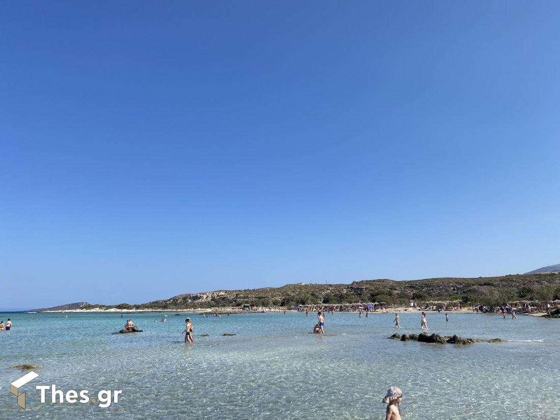 παραλία Ελαφονήσι Χανιά Κρήτη