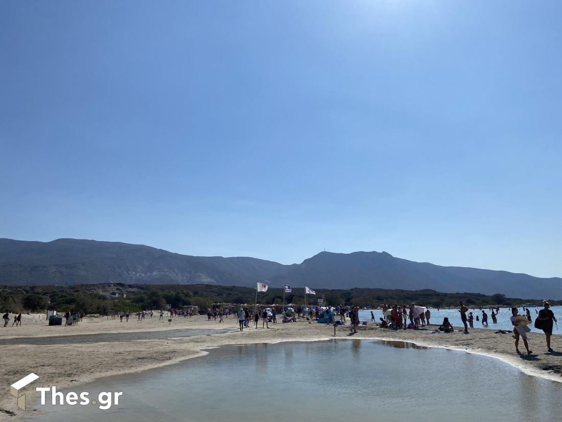 παραλία Ελαφονήσι Χανιά Κρήτη