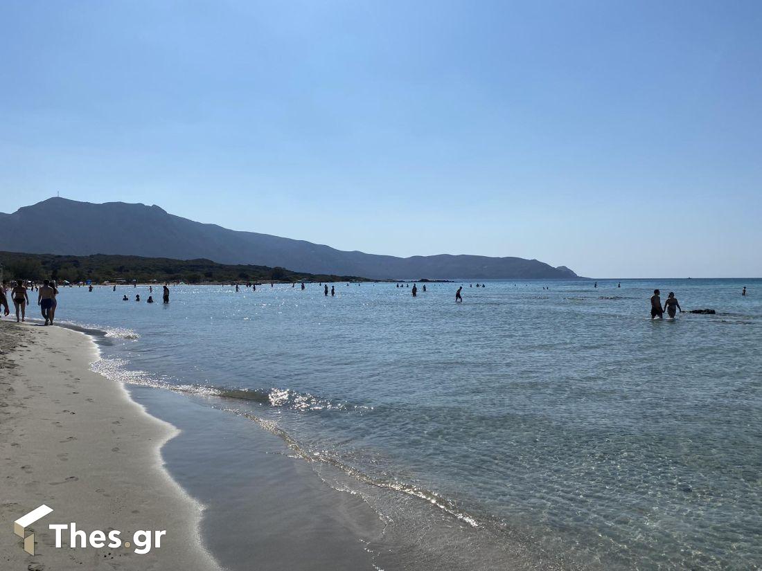 παραλία Ελαφονήσι Χανιά Κρήτη