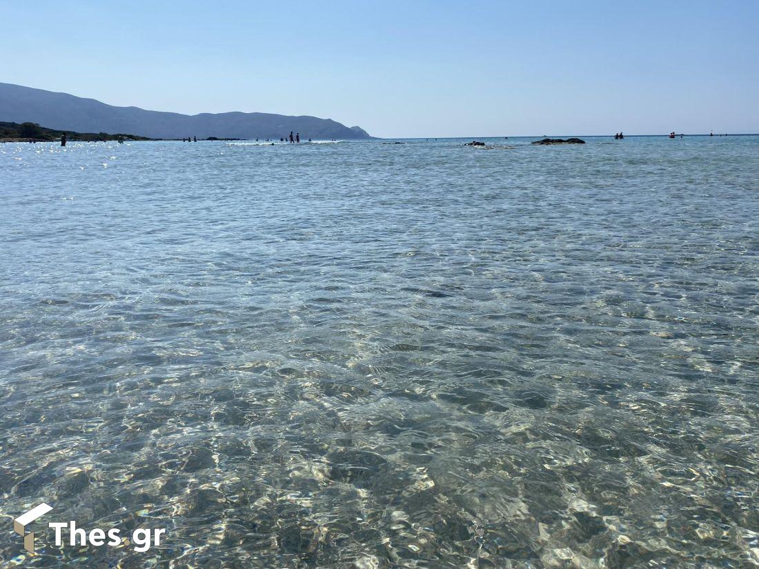 παραλία Ελαφονήσι Χανιά Κρήτη Ψίμυθος