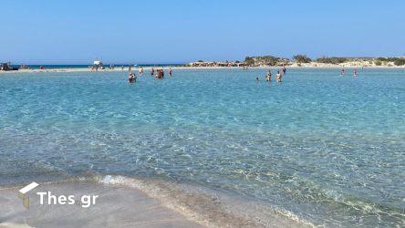 παραλία Ελαφονήσι Χανιά Κρήτη