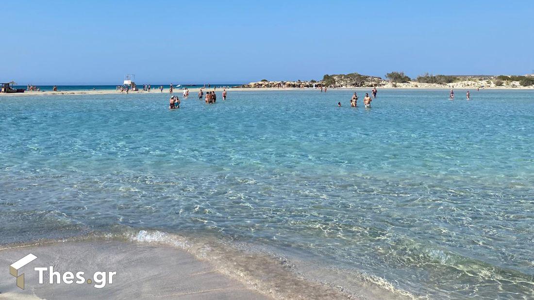 παραλία Ελαφονήσι Χανιά Κρήτη