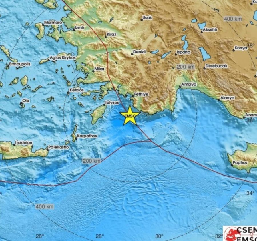 σεισμός στην Τουρκία 
