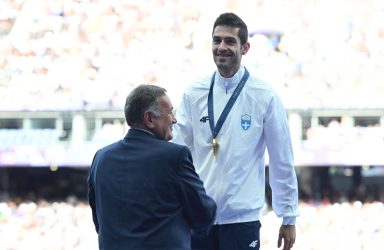 Μίλτος Τεντόγλου: “Εχω ακούσει πολλές φορές τον Εθνικό Υμνο, αλλά στους Ολυμπιακούς Αγώνες είναι ακόμα πιο σημαντικό”