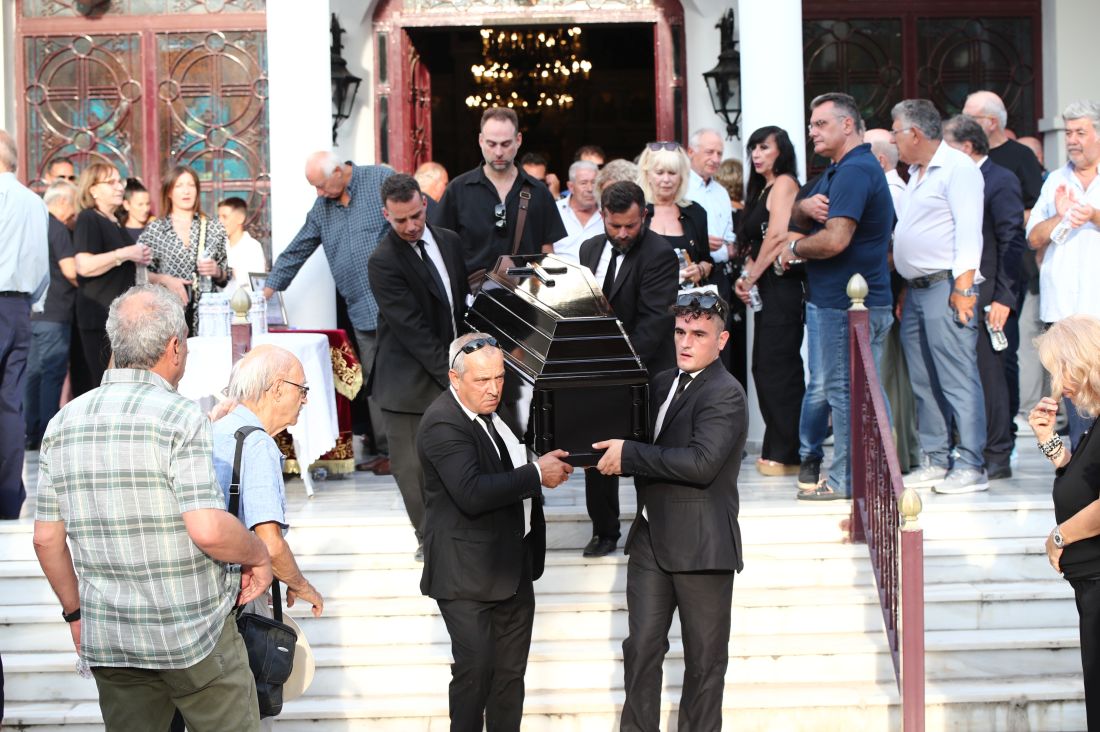 Παύλος Γερακάρης κηδεία