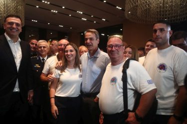 Θεσσαλονίκη: Ο Κυριάκος Μητσοτάκης ευχαρίστησε όσους συνέβαλαν στην αντιπυρική περίοδο (ΦΩΤΟ)