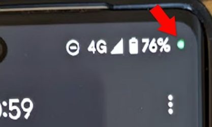 Μην αγνοήσετε την κουκκίδα αυτή smarthphone σας