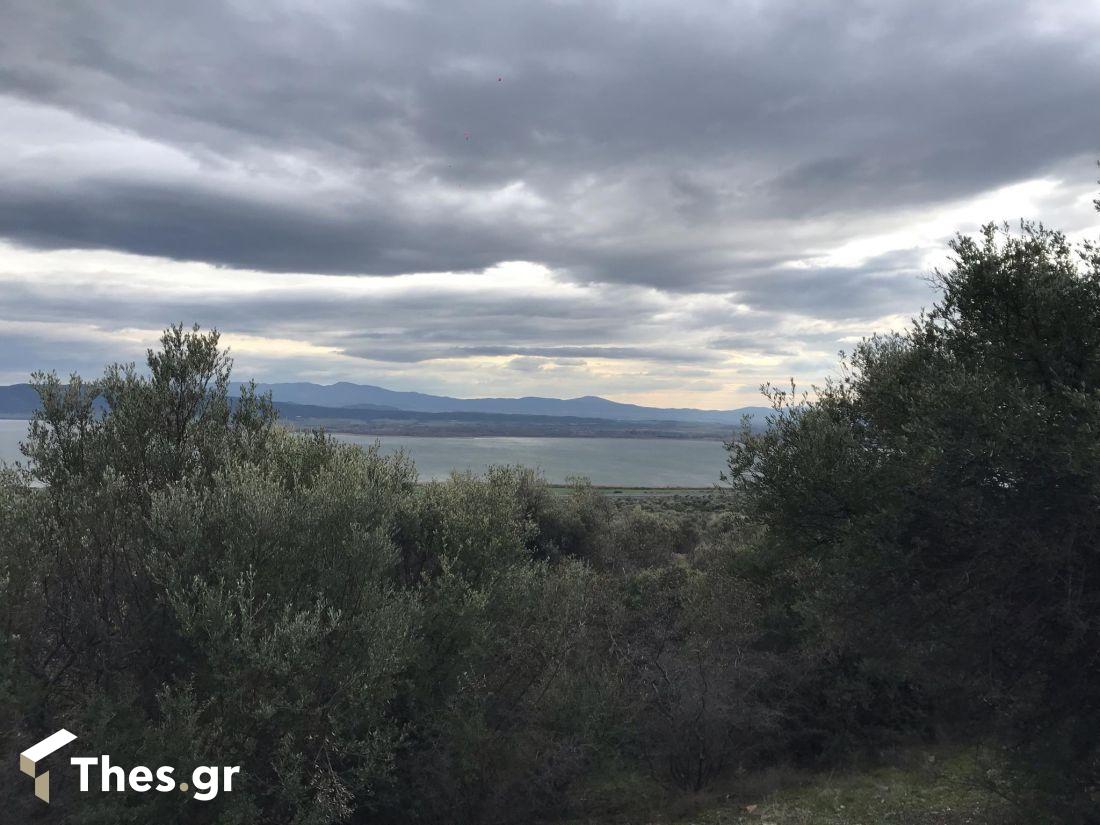 αγρελιές λίμνη Βόλβη θέα