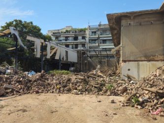 Δήμος Θεσσαλονίκης: Κατεδαφίζονται τα αυθαίρετα επί της Σαπφούς – Εντατική προσπάθεια ανάκτησης του δημόσιου χώρου