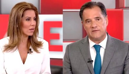 Το “καρφί” της Γιάμαλη στον Γεωργιάδη – «Η αμήχανη στιγμή που ο υπουργός κοιτάζει καλύτερα την κάμερά του από εμένα»
