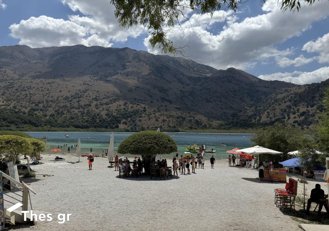 Λίμνη Κουρνά Κρήτη Χανιά Αποκορώνου