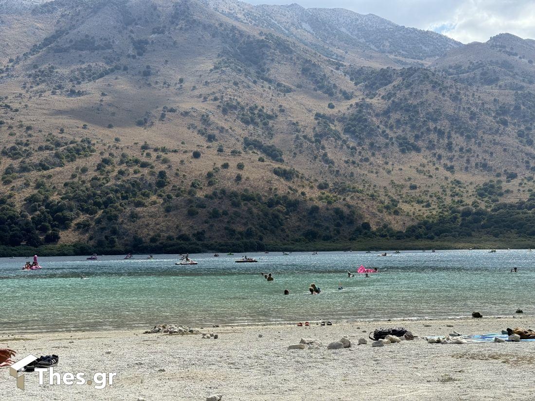 Λίμνη Κουρνά Κρήτη Χανιά Αποκορώνου