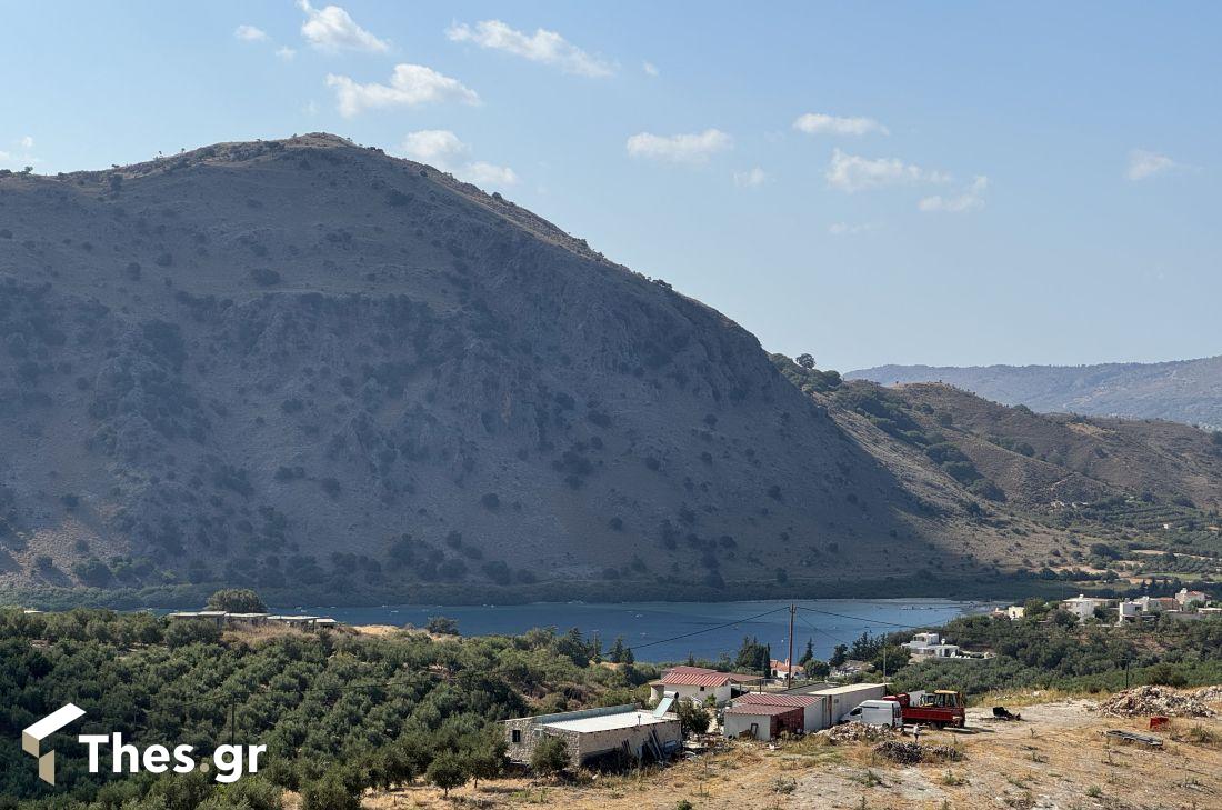 Λίμνη Κουρνά Κρήτη Χανιά Αποκορώνου