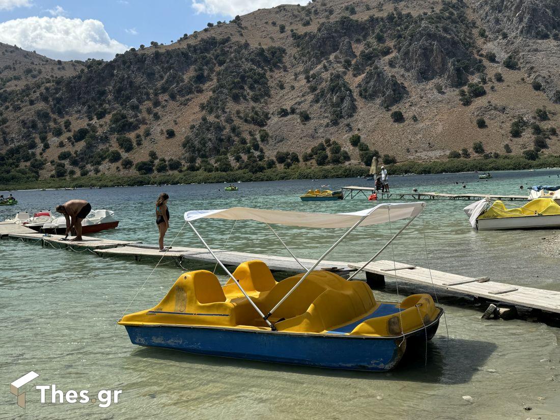 Λίμνη Κουρνά Κρήτη Χανιά Αποκορώνου