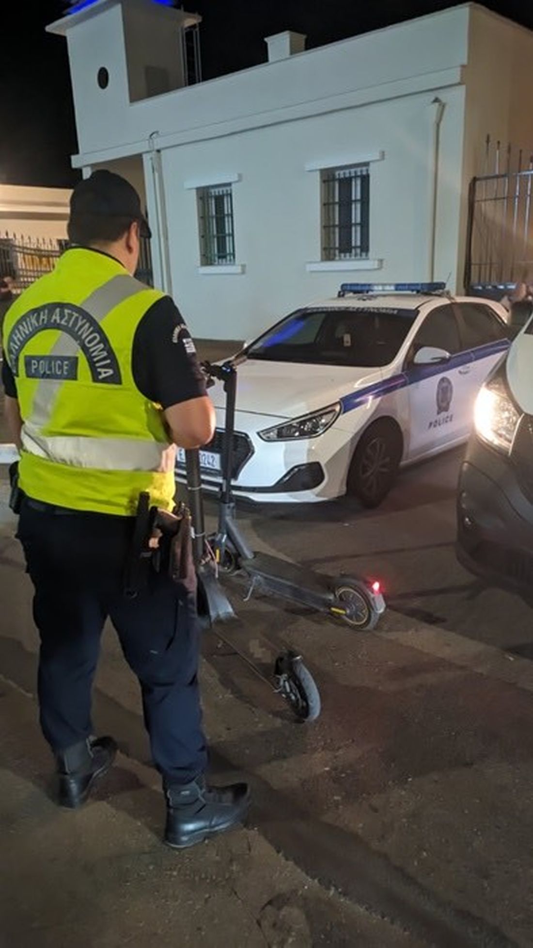 πατίνια παραβάσεις αστυνομία Θεσσαλονίκη