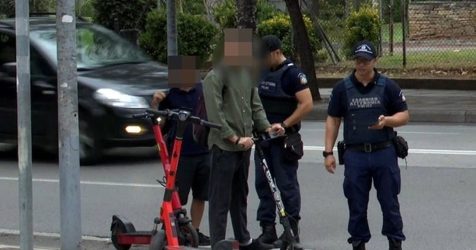 πατίνια παραβάσεις αστυνομία Θεσσαλονίκη
